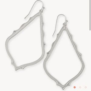 Kendra Scott silver sophee earrings